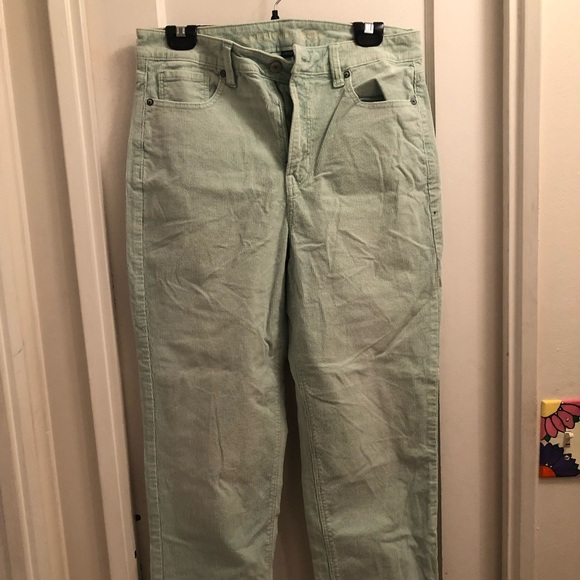 American Eagle Outfitters Denim - American Eagle Green Corduroy Jeans
